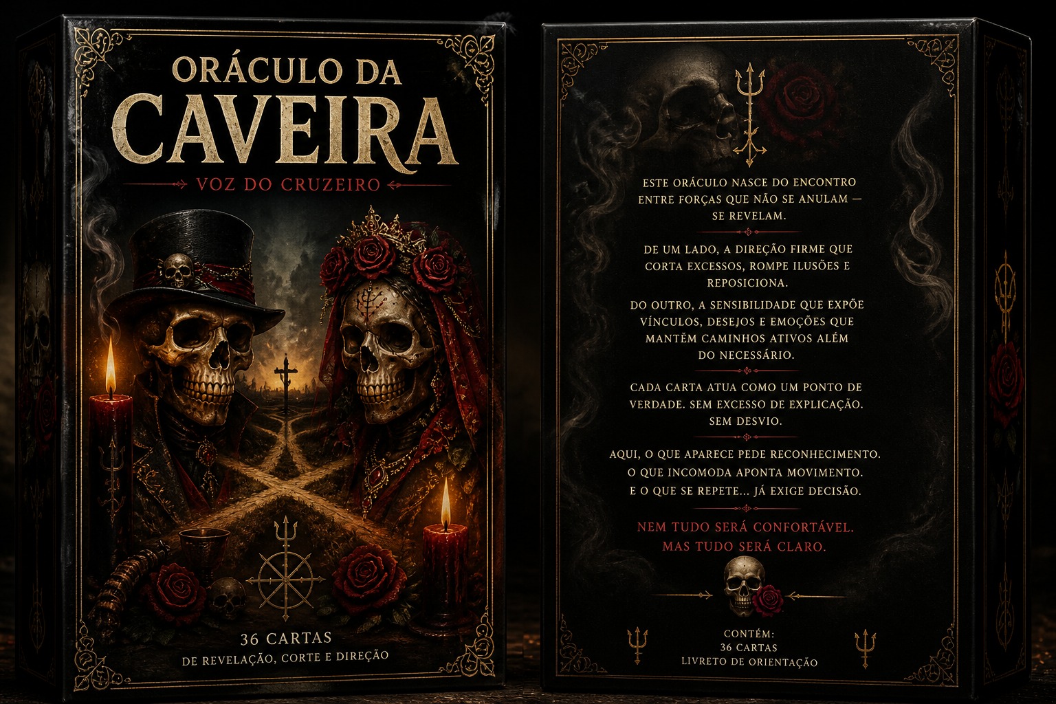 Capa do Oráculo da Caveira