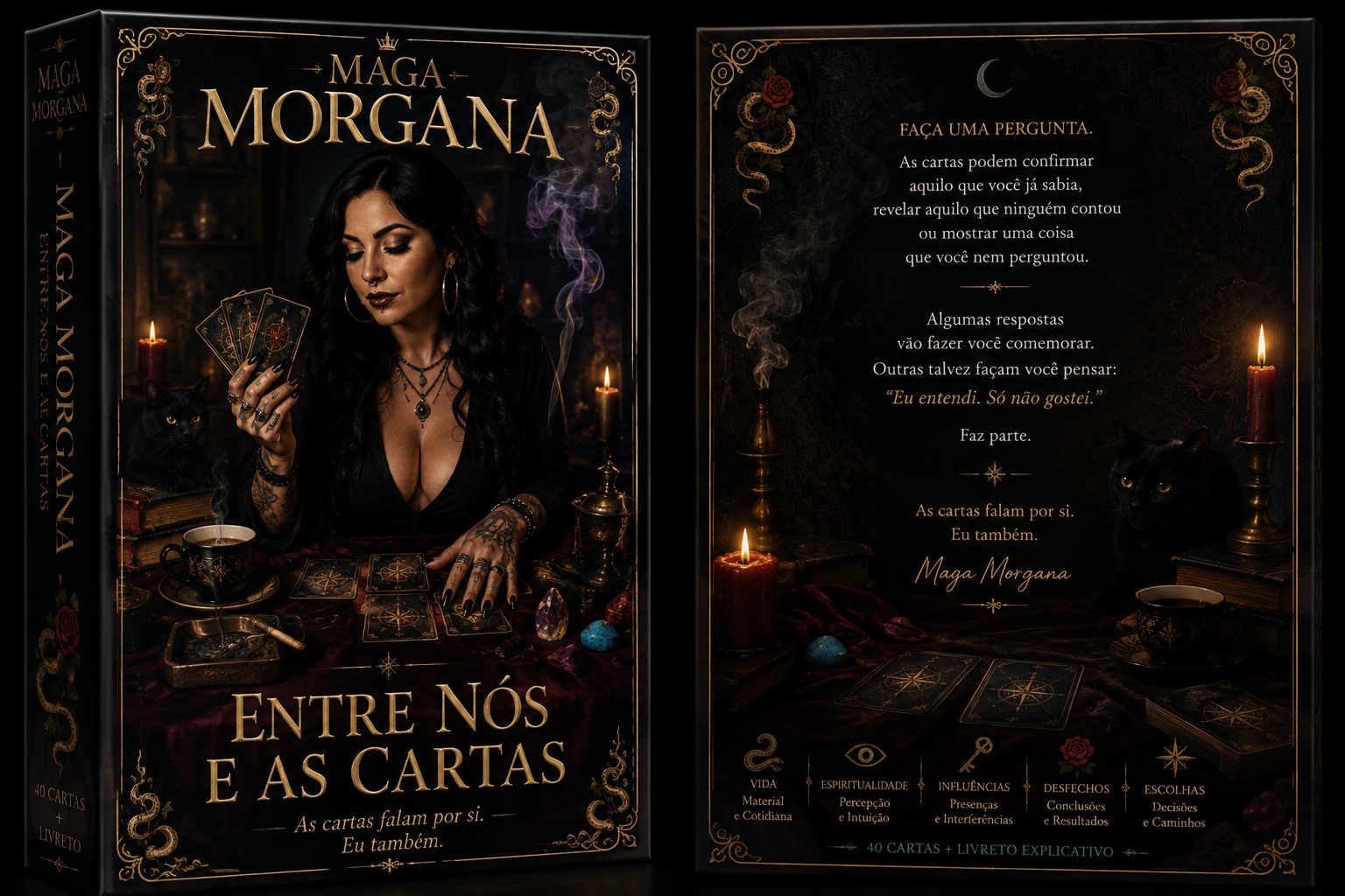 Capa do Oráculo da Maga Morgana