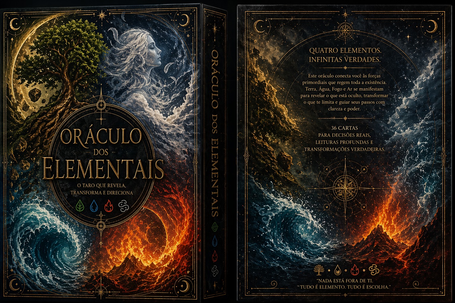 Capa do Oráculo dos Elementos