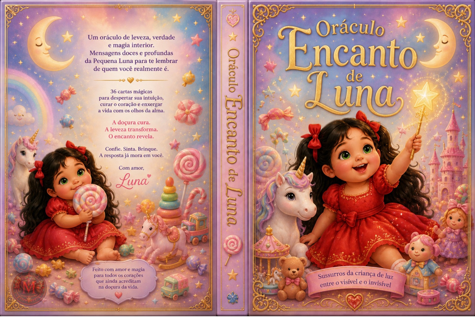 Capa do Oráculo Encanto de Luna