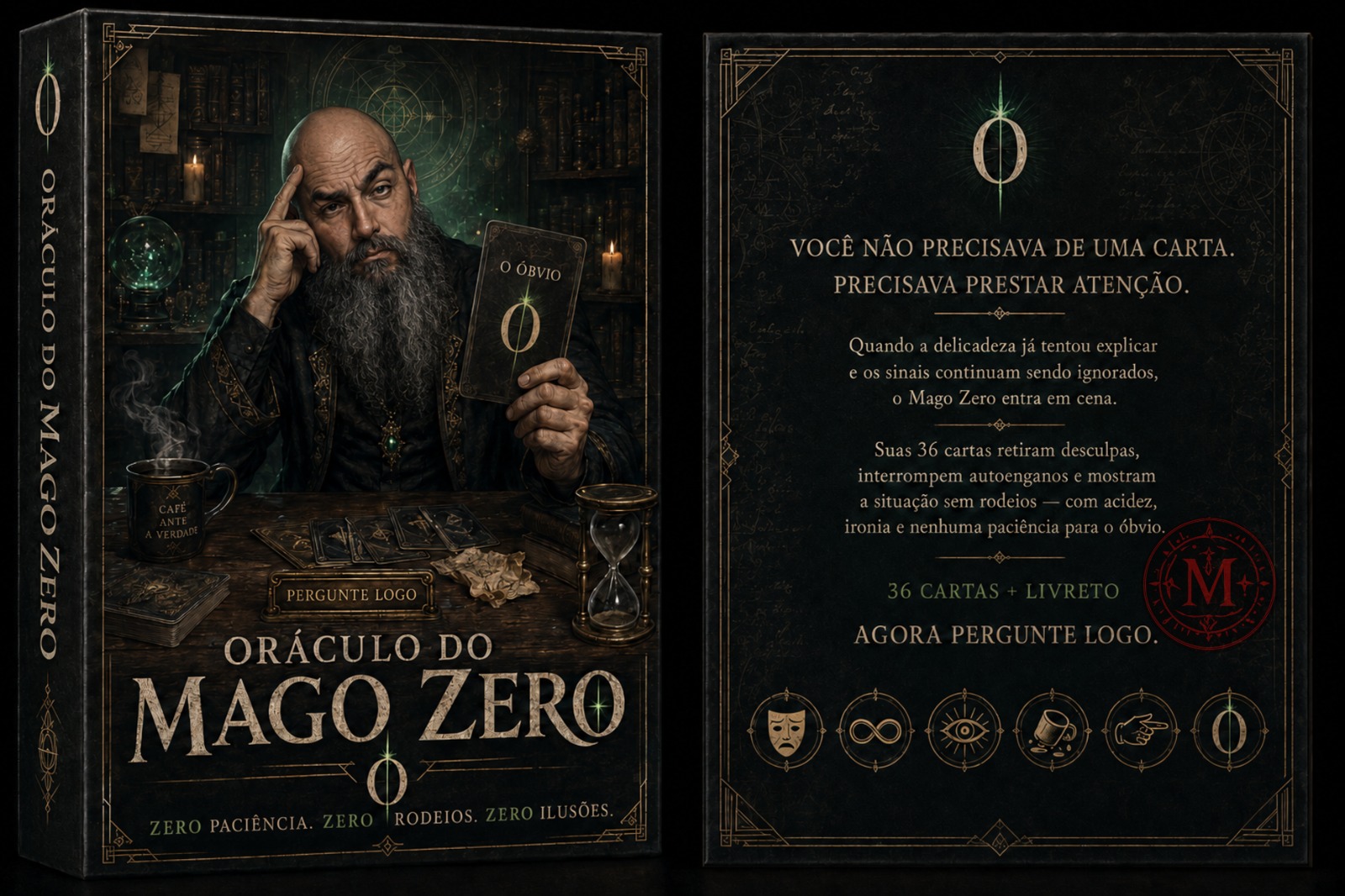 Capa do Oráculo do Mago Zero